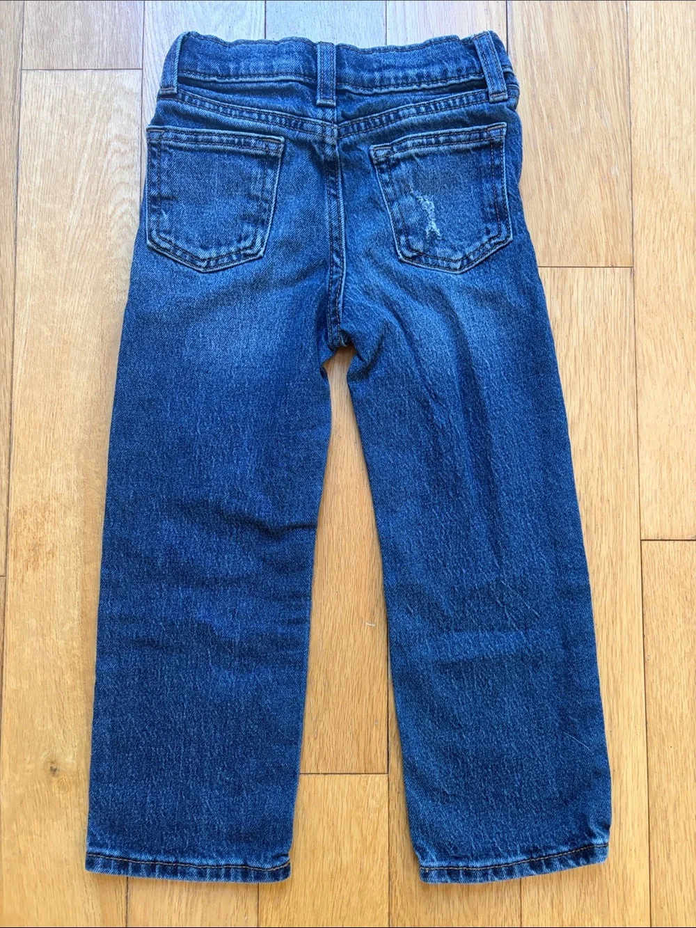 Old Navy Classic Navy Blue Kids' Denim Jeans with Adjustable Waist